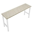 thumbnail image 4 of Fortress 72.4" Natural Wood and Steel Garage Table y, 4 of 11