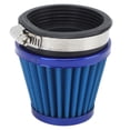 thumbnail image 4 of Filtro de aire limpiador 60 mm Abrazadera en la protección del motor Filtro de admisión del filtro de aire para motocicleta todoterreno ATV Quad Azul, 4 of 5