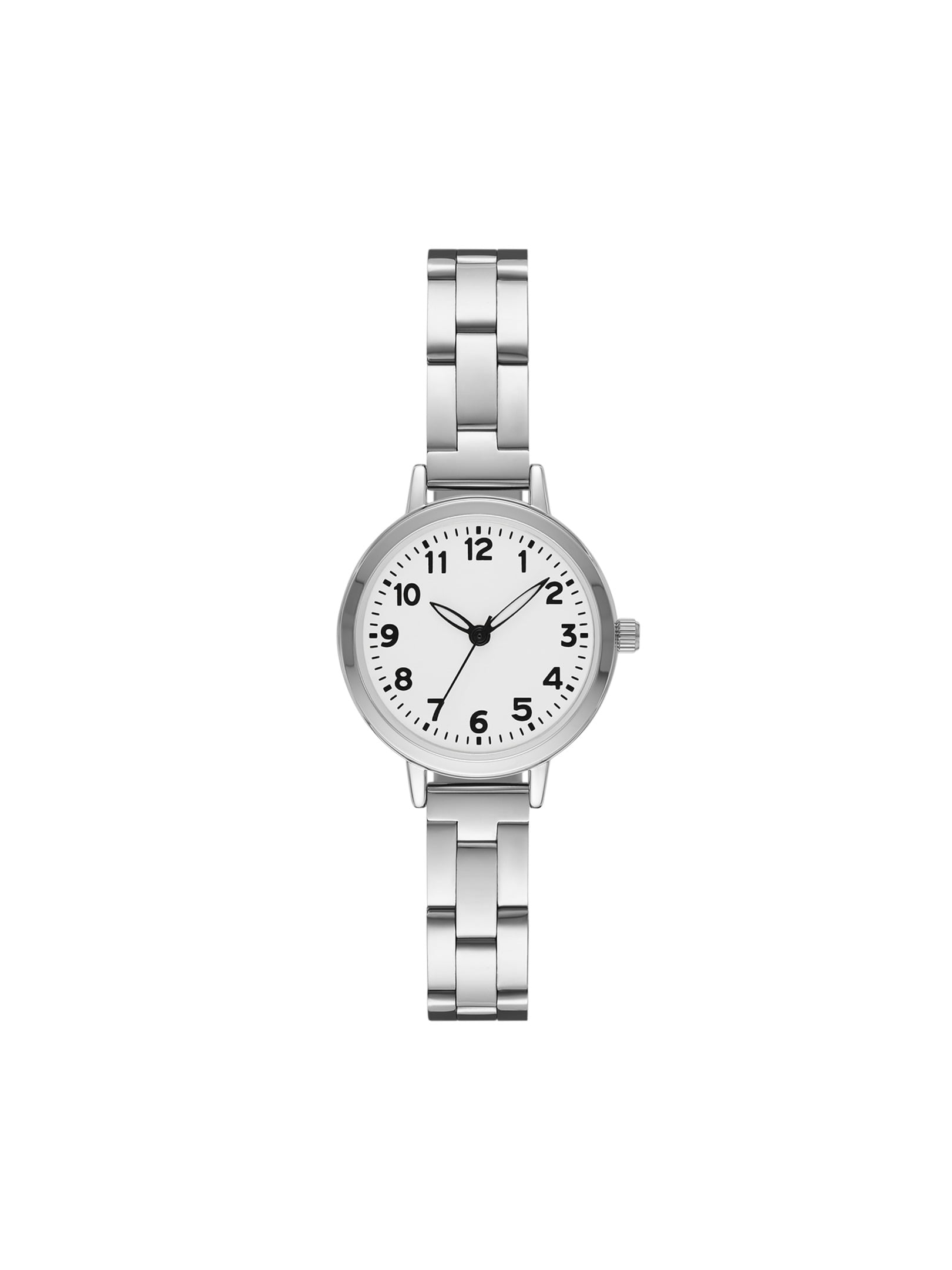 Time and Tru Women's Silver Tone Bracelet Watch