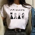 thumbnail image 2 of Camiseta de dibujos animados de Disney para mujer, ropa informal de manga corta, transpirable, con estampado de villanos y reina, para verano, 2 of 5