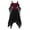 Wine, variant on Women Off Shoulder Spaghetti Strap Irregular Hem Dress Chiffon Butterfly Sleeve Gothic Style Medieval Costume Lace Up Bodice