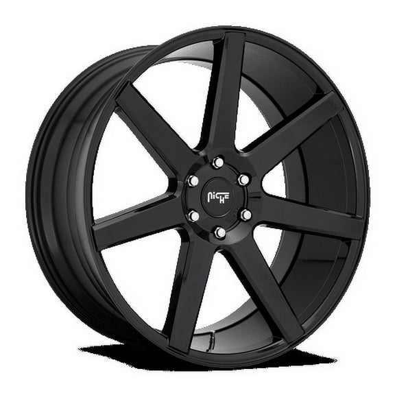 Niche 1PC Aluminum Rim M230 FUTURE 22X9.5in Gloss Black Finish, M230229584 19
