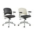 thumbnail image 3 of Safco Rêve Series Task Chair Round Plastic Back Polyester Seat Black Seat/Back 6803BL, 3 of 3