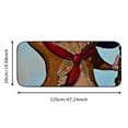 thumbnail image 5 of Doormat Area Rug Indoor Outdoor Bathroom Living Room Kitchen Carpet Anti Skid Rugs Happy Groundhog Cartoon Groundhog Day Waving Doormat, 5 of 6