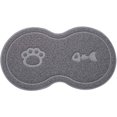 thumbnail image 1 of ZHAOCHENG Estera de alimentación del animal doméstico del silicón, estera de alimentación del animal doméstico del PVC de la prenda impermeable antideslizante de la estera del cuenco del perro para el, 1 of 3