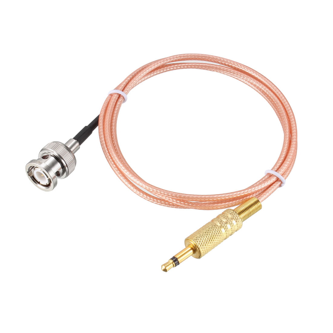 uxcell BNC Male to 3.5mm 1/8 inches Mono TS Male Coaxial Power Audio Cable 50 ohm 3 ft