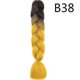 thumbnail image 1 of Jumbo Bing H Extenss 24" Afro Box Br Ombre Rainbow -yogu, 1 of 3