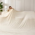 thumbnail image 3 of Manta de forro polar extragrande COOVA, 305 x 351 cm, color beige, 3 of 6