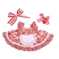 thumbnail image 3 of Vestido de muñeca de felpa Perfecl 38cm regalo de cumpleaños para niños ropa de muñeca, 3 of 8
