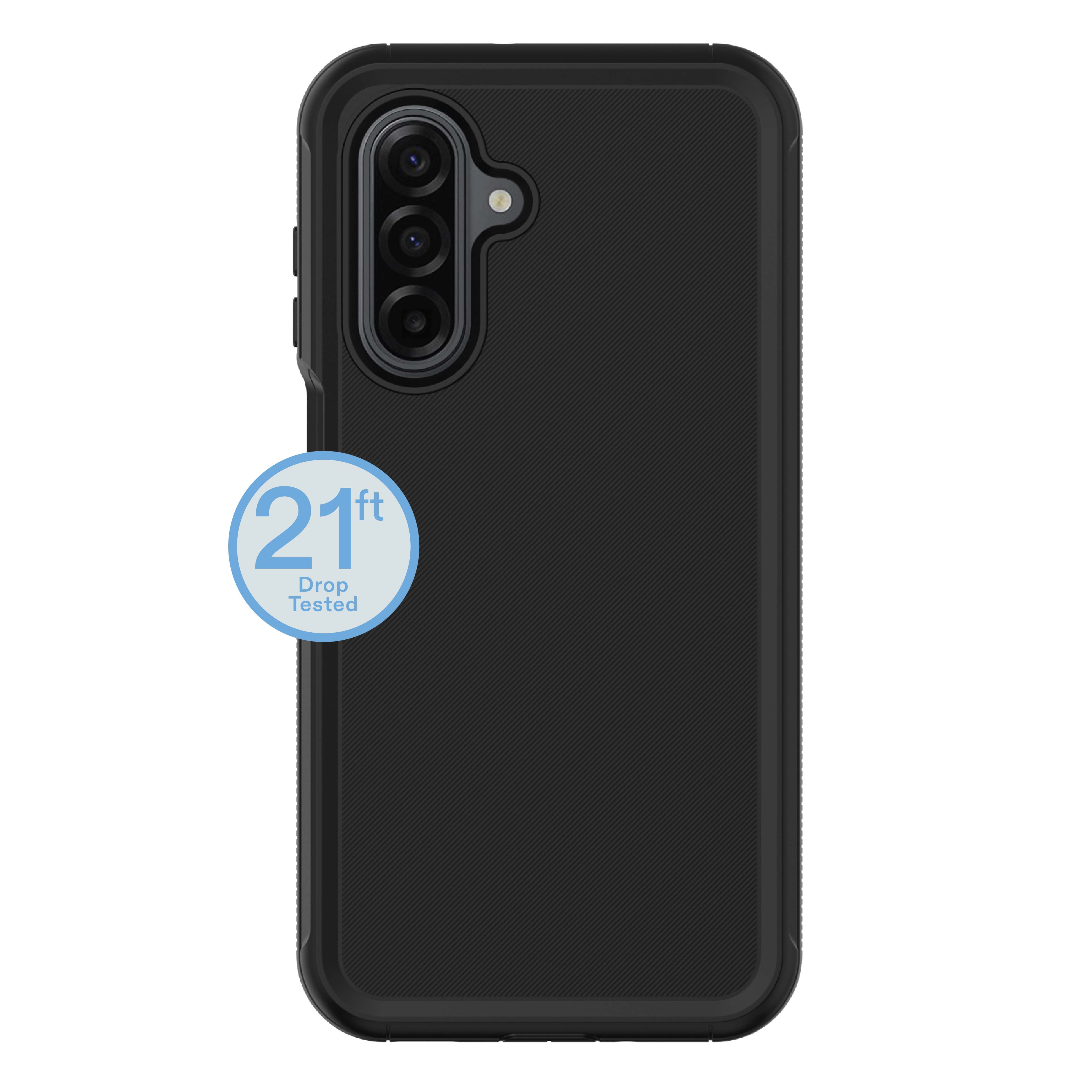 onn Rugged Phone Case for Samsung Galaxy A17 5G - Black