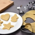 thumbnail image 6 of Vikakiooze Christmas Cookie Cutter Set,Cake Biscuit Moulds Stainless Steel Including,Tree and Snowflake for DIY Baking Winter Christmas Decoration, 6 of 7