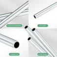 thumbnail image 2 of Tubo redondo de aluminio 6063 de 250 mm en paquete de 3, tubo de aluminio sin costura para manualidades DIY [0.16x0.2x9.8IN], 2 of 7