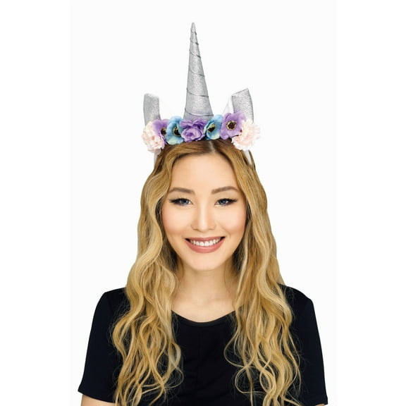 Unicorn Shimmer Headband (Silver)