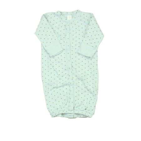 

Pre-owned Nordstrom Boys Blue Stars Nightgown size: *0-6 Months