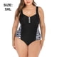 thumbnail image 2 of Traje de baño de talla grande Traje de baño de una pieza para mujer, Traje de baño de bikini sexy para mujer, 2 of 6