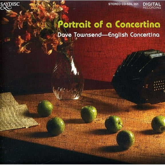 Dave Townsend - Portrait of a Concertina - Music & Performance - CD