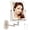 10X Nickel, variant on Funtouch Double Sided 1X 10X Magnifying Wall Lighted Mounted Makeup Mirror with Extended Arm, 360° Swivel Foldable, 3 Color Settings, Chrome