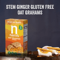 thumbnail image 2 of Nairn's Gluten-Free Stem Ginger Oat Grahams - Healthy, Tasty and Safe for Celiacs. Perfect On-the Go Snack .High Fiber, No Artificial Colors, Flavors, or Preservatives, 5.64oz (Pack of 6), 2 of 5