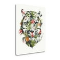 thumbnail image 2 of Tangletown Fine Art Tropical Tiger By Robert Farkas,  Gallery Wrap Canvas, 2 of 2