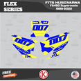 thumbnail image 2 of Kalair GFX Graphics Kit for Husqvarna FS450 SUPERMOTO (2019-2022) Flex Series, 2 of 5