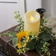 thumbnail image 4 of Decoración del hogar, decoración de habitaciones, decoración de paredes, simulación de girasol, candelabro, corona, escritorio, festival, arreglo, vela, decoración, simulación, candelabro, 4 of 6