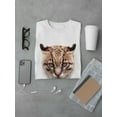 thumbnail image 3 of Beautiful Ocelot Cat Tee Men's -Image by Shutterstock, 3 of 4