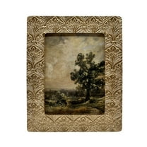 OneDesign Home 5X7 Gold Ornate Resin Picture Frame