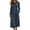 Gray, variant on Women's Long Sleeve Casual Fall Dresses Crew-Neck Swing Party Dress with Pockets 2026 Gray M