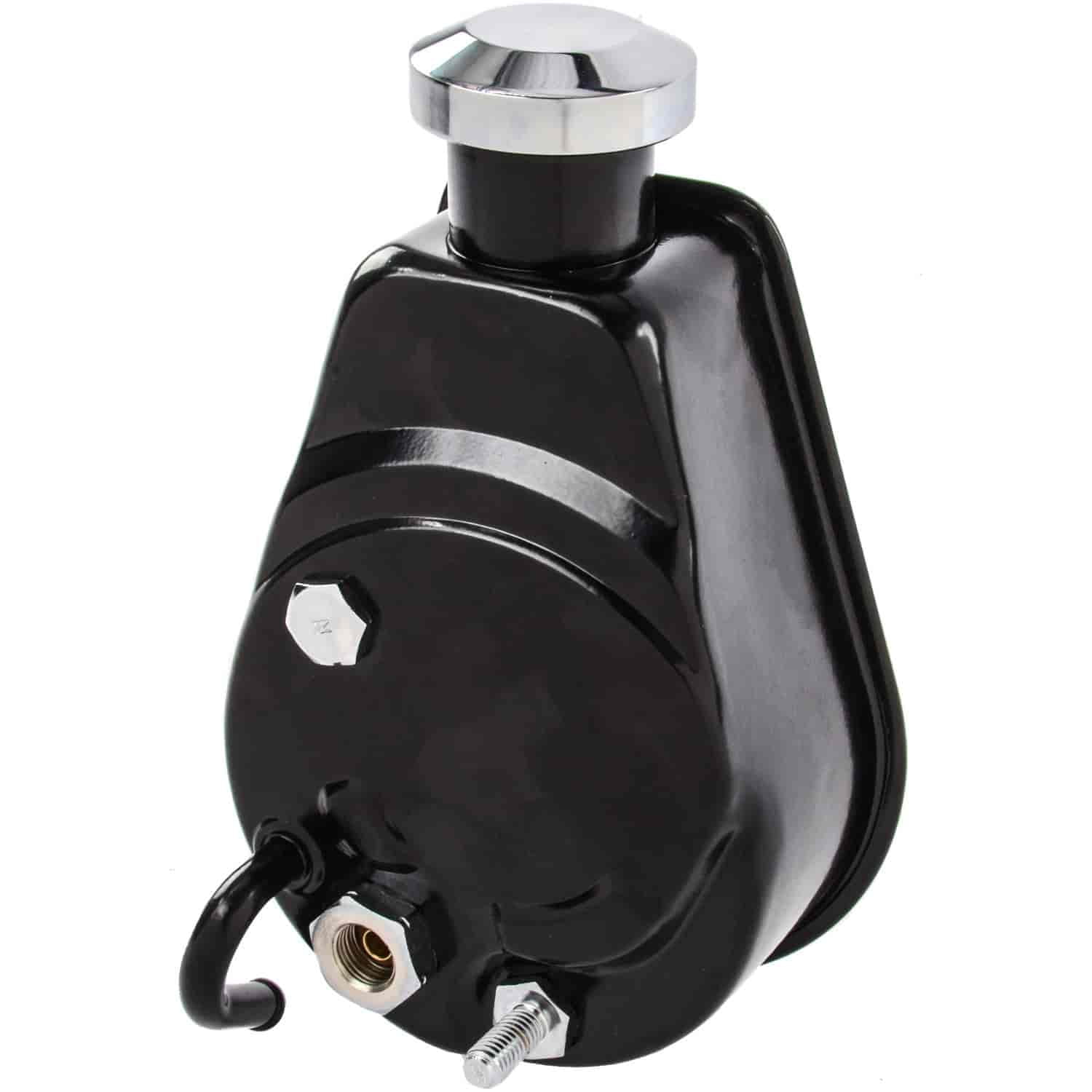JEGS 60701 SaginawStyle Power Steering Pump 19661976 GM Powdercoated