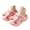 M64 Pink, variant on Summer Toddler Kids Lightweight Classic Clogs Swivel Ankle Strap Bowknot Decoration Print Resistant Sandals Outdoor Casual Footwear Cute Eva Water Shoes Size 4-4.5 Years Pink