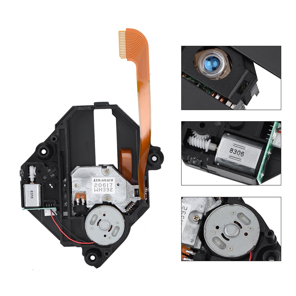 LYUMO KSM440AEM Laser Lens Head Replacement Repair Parts Kit for Sony PS1 PlayStation 1 , KSM