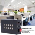 thumbnail image 2 of 20-Port Aluminum Alloy USB Charging Station Hub with Surge/Overcurrent/Overvoltage Protection, 5V Output, 220V 50Hz Input, Compact & Lightweight Design for Home, Office, Library - Model USB-20D, 2 of 6