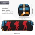 thumbnail image 3 of Fotbe Not All Who Wander Are Lost Hiking Estuche para Lápices de Cuero con Estampado, Estuche con Cremallera Resistente, Organizador Compacto y Elegante para Papelería, 3 of 7
