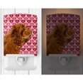 thumbnail image 2 of Sussex Spaniel Hearts Love Valentine Ceramic Night Light, 2 of 2