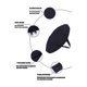 thumbnail image 5 of Bolsa De Almacenamiento Gruesa Con Cremallera, Bolsa De Equipo Deportivo De Viaje, Organizador Impermeable Oxford Para Viajes Al Aire Libre, Deportes De Camping Advancent HA035185-00, 5 of 6
