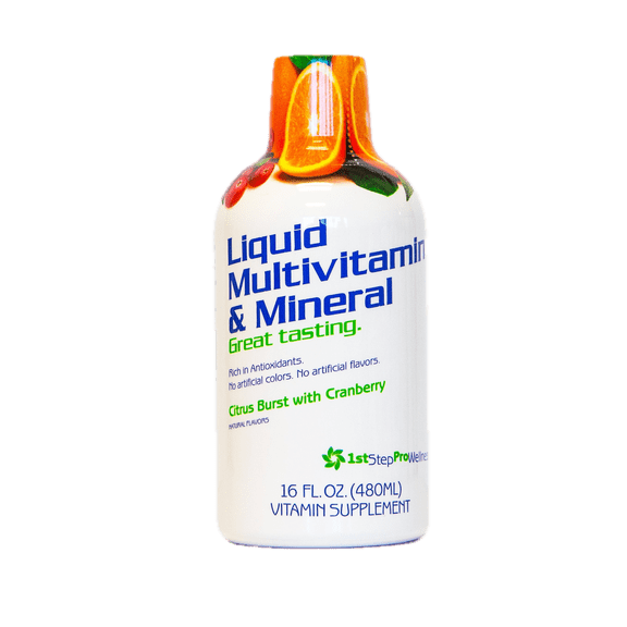 1st Step for Energy Liquid Multivitamin & Mineral - Citrus Burst, 16 Fluid Ounce