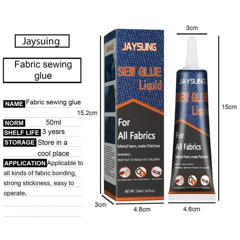 Fabric Glue, Permanent Clear Washable Clothing Glue Ireland