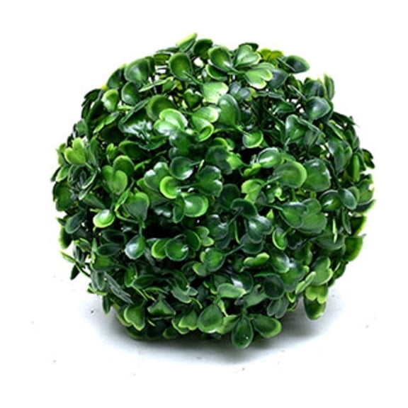 5 Inch Artificial Plant Topiary Ball, Faux Boxwood Balls, All-Year Green Faux Plant Decorative Balls for Backyard, Balcony,Garden, Wedding and Home Decor