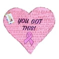 thumbnail image 2 of Heart Shaped Breast Cancer Awareness Pinata, Pink You Got This Support Message, Pink Ribbon Heart Pinata for Motivational and Survivor Celebrations, Encouragement Events, Breast Cancer Support Party, 2 of 3