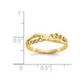 thumbnail image 4 of Ladies 14K Yellow Gold Heart Promise Ring, 4 of 5