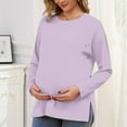 thumbnail image 7 of Neewe Nursing Shirts for Breastfeeding with Hidden Zippers Loose Fit Maternity Tops, 7 of 7