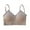 Grey, variant on Sport Bras with Removable Padded Cups Adjustable Straps Wireless Support Low Back Sleep Bralettes for Yoga White One Size