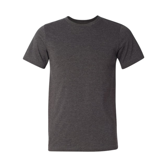 Bella Canvas Unisex Jersey Short Sleeve Tee, L, Dark Grey Heather