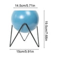 thumbnail image 3 of Macetas grandes con soporte | Macetas decorativas de suelo | Macetas elevadas para plantas de interior con orificios de drenaje, 3 of 6