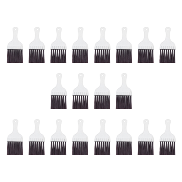 20 Packs Air Conditioner Condenser Fin Cleaning Brush Refrigerator Coil Cleaning Whisk Brush Small Plastic Whisk Brush