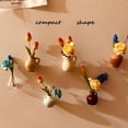 thumbnail image 2 of Mini Vase Magnets for Fridge, Mini Ceramic Vase Magnets for Refrigerator, Plant Vases Refrigerator Magnets Cute, Tiny Magnetic Vases Decorative, Small Fridge Accessories Kitchen (8PCS), 2 of 7