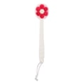 thumbnail image 3 of Bath Petal Brush Massage Bath Brush Body Massage Spa Dry Brush Long Handle Brush, 3 of 8