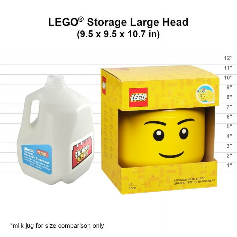 Lego storage head large boy sale