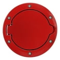 Fuel Tank Cap Red Gas Cap Cover with Red Powder Coating Replacement for