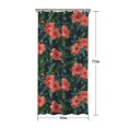thumbnail image 5 of Pioneer Flower Floral Print Pattern Shower Curtain 36"x72" ,Bathroom Decorative Shower Curtains Set with 12 Hooks,Modern Waterproof Washable Shower Curtain, 5 of 6